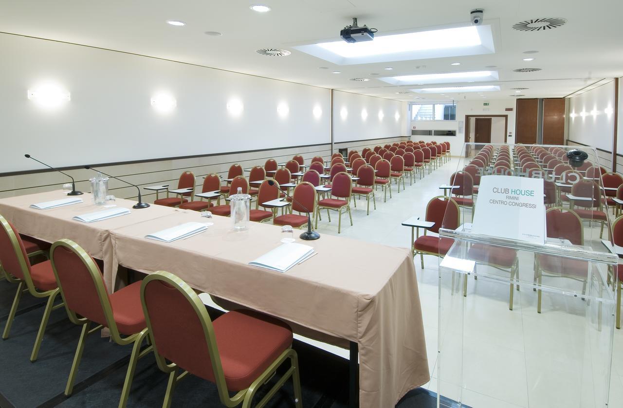 Club House Hotel Rimini Bagian luar foto